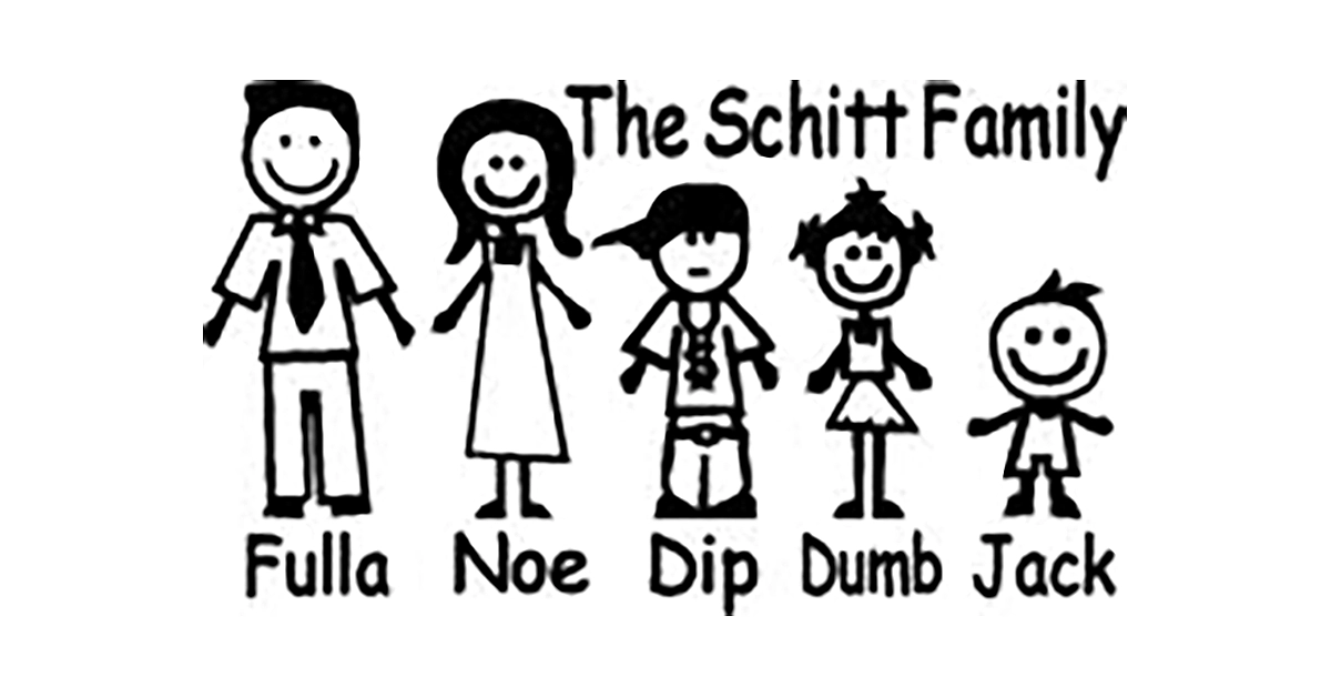 Schitt Family Tree