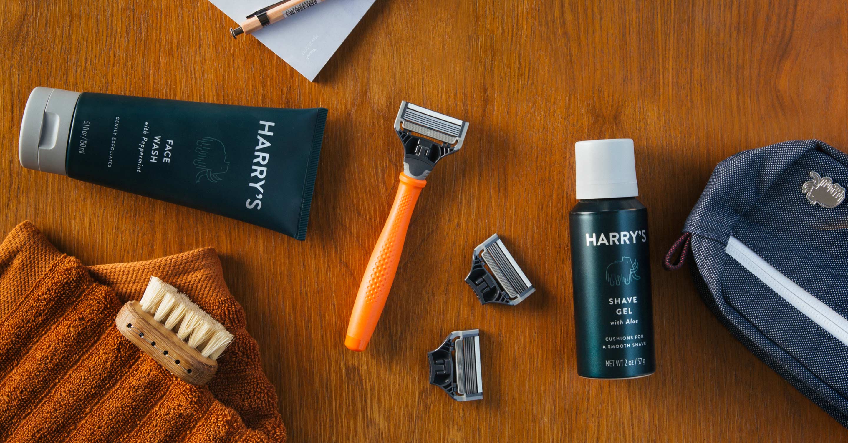Exceptional Quality Harry’s Razor Blades for a Smooth, Close Shave